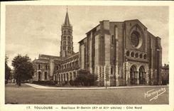 CPA Toulouse Basilique St Sernin