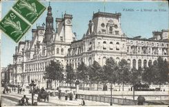 CPA Paris L'Hotel De Ville