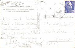 CPM La Vallee des Arves En Descendant du Col de la Croix de Fer vers Saint Jean de Maurienne