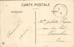 VINTAGE POSTCARD Heavy Basilica of face