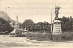 VINTAGE POSTCARD Heavy St Michel the Breton martyrdom and the basilica