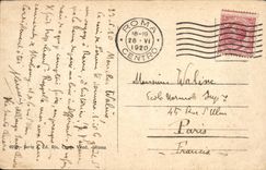 POSTAL Roma Colonna di Foca de la VENDIMIA