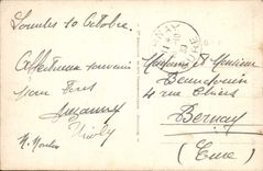 VINTAGE POSTCARD Heavy the Peak of Jer the funicular