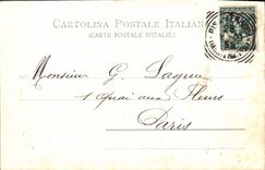 VINTAGE POSTCARD Rammed Panorama Della Piazza Del Duomo