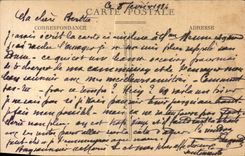 VINTAGE POSTCARD Heavy the happy Bernadette Soubirous