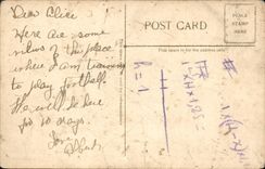 VINTAGE POSTCARD Bucks County Views Delware to rivet and canal Not Pleasant