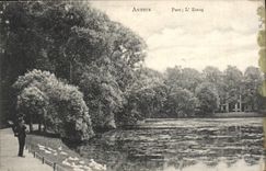 Parque de Amberes de la POSTAL de la VENDIMIA la charca