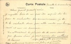 Martirio de Amberes de la POSTAL de la VENDIMIA de la iglesia de San Pablo