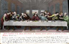 VINTAGE POSTCARD Milano Antico Refefforio Di Maria Delle Grazie