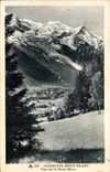 CPA Chamonix Mont Blanc Vue Sur le Mont Blanc