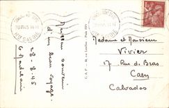 CPA Chamonix Mont Blanc Vue Sur le Mont Blanc