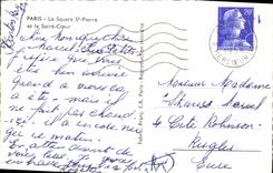 CPM Paris Le Square St Pierre