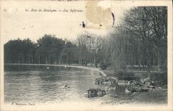 CPA Bois de Boulogne Lac inferieur 