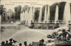 CPA Parc de Versailles Bassin de Neptune