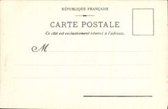 VINTAGE POSTCARD Bordeaux Train station of the South