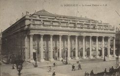 CPA Bordeaux Le Grand Theatre