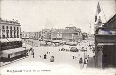 CPA Bordeaux Place De La Comedie