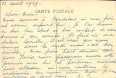 CPA Bordeaux Les Quais Bateaux