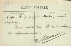 VINTAGE POSTCARD Bordeaux Train station Of the South and the Hotel Terminus