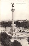 CPA Bordeaux Le Monument des Girondins