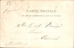 VINTAGE POSTCARD Bordeaux One of the fountains of the alleys of Tourny