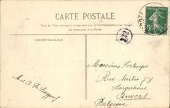 CPA Bordeaux La Place de la Comedie Tramway