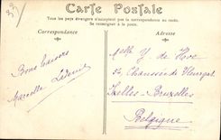 VINTAGE POSTCARD Bordeaux the Church and the Tower Saint Michel