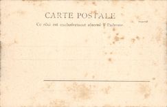 VINTAGE POSTCARD Bordeaux Train station St Jean