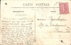 VINTAGE POSTCARD Bordeaux the Large Bridge On the Garonne And the Church St Michel