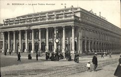 CPA Bordeaux Le Grand Theatre Municipal