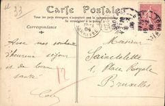 VINTAGE POSTCARD Bordeaux the Museum Rules of Louis XVI by Raggi