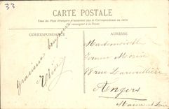 CPA Bordeaux Vue Prise de la Terrasse du grand theatre 