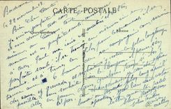 VINTAGE POSTCARD Bordeaux Seen from Places Comedy of the alleys of Tourny