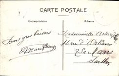 VINTAGE POSTCARD Bordeaux Alleys of Tourny Course of July XXX