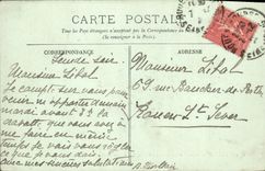 CPA Bordeaux Parc Bordelais La grille vue interieure et Avenue Carnot