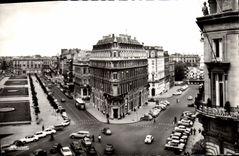 MODERN CARD Bordeaux alleys of Tourny and the course of July XXX