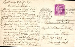 VINTAGE POSTCARD Bordeaux Gone of Tourny Tram Jewels Fix Hairdresser