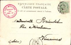 CPA Bordeaux Allees de Tourny 