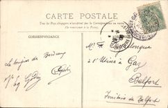 VINTAGE POSTCARD Bordeaux Quays Seen from of the Bridge Boats Barge