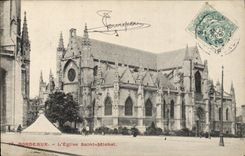 CPA Bordeaux L'Eglise Saint Michel