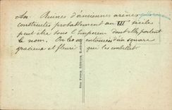 CPA Bordeaux Les Ruines du Palais Gallien