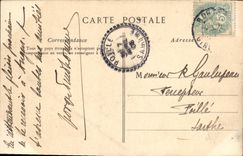 CPA Bordeaux Ruines du Palais Gallien