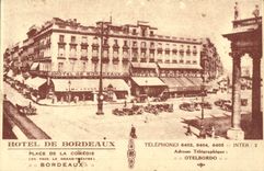 CPA Hotel de Bordeaux Place de la Comedie 