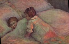 VINTAGE POSTCARD Good Ball-Demont harms