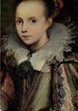 MODERN CARD National committee Of Childhood C of Your Portrait of young girl Museum Mayer Van den Bergh Antwerp