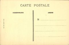 VINTAGE POSTCARD Museum of Besancon Fragonard Vetue Dancer with the antique