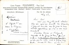 VINTAGE POSTCARD Der Fedhauptmann Alessandro del Borro