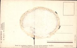 VINTAGE POSTCARD Museum of Luxembourg Sculpture Antonin Draper the memory