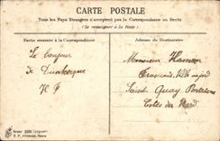 CPA Mille Bons Baisers Fleurs oiseaux