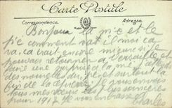 VINTAGE POSTCARD Amiens the Clock and the Street of Vergeaux